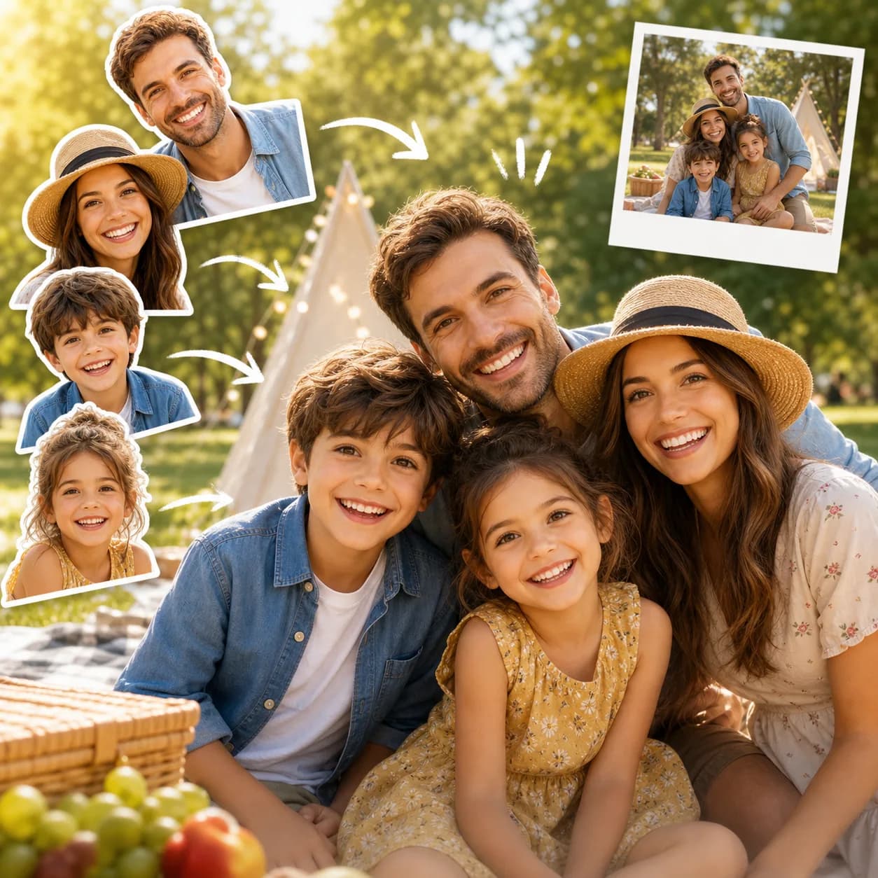 Make family pictures